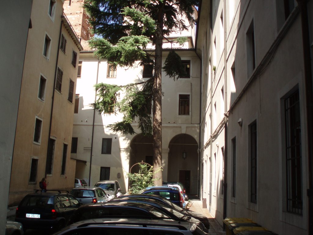 corte interna su c.so A. Palladio - Ex Convento dei Teatini Vicenza - Direzione generale del Demanio- Roma