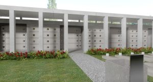 Progetto di ampliamento del cimitero di Pilastro di Orgiano (VI) -1° lotto.