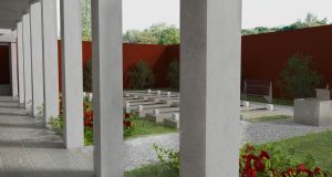 Progetto di ampliamento del cimitero di Pilastro di Orgiano (VI) -1° lotto.