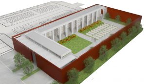 Progetto di ampliamento del cimitero di Pilastro di Orgiano (VI) -1° lotto.